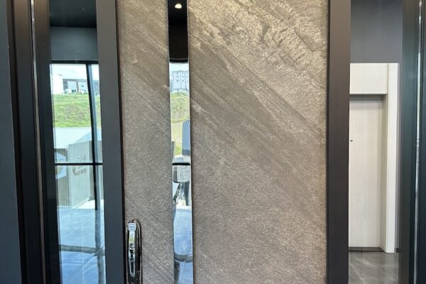 galaxy ince taş thin stone çelik kapı uygulaması