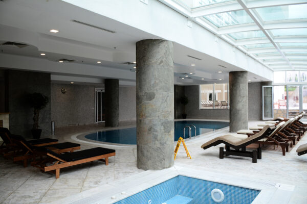 incetaş jerra green otel havuz kolon kaplama