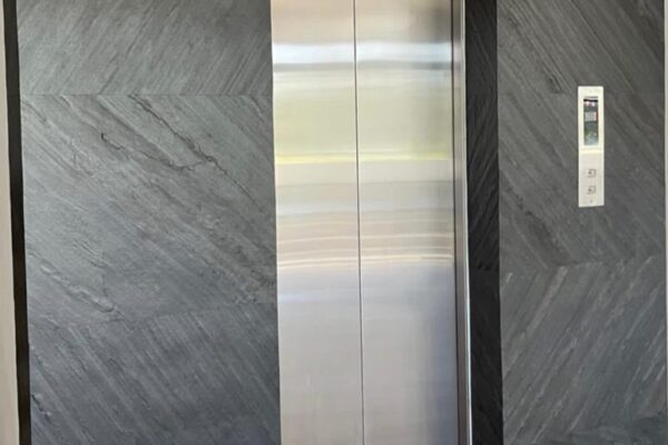 ic cephe asansör girişi black line